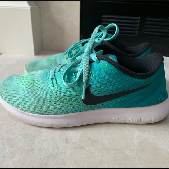 Blue nike free run sneakers - Picture 2 of 6